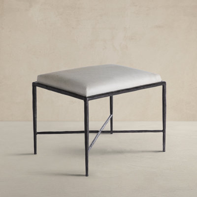 Devoe Iron Accent Stool by Gabby