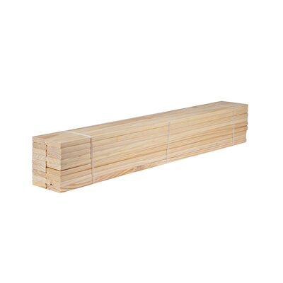 Chaz 100% Solid Wood Pack of 18 Twin Slats for Mission Twin Size Bunk Bed by Harriet Bee