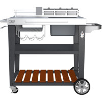 Charbroil Entertainer Deluxe Indoor/Outdoor Grilling & Bar Cart by Charbroil
