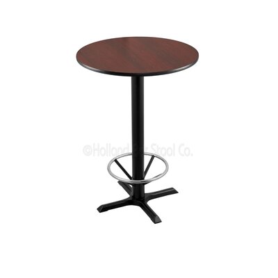 Counter Height Pedestal Table with Foot Ring by Holland Bar Stool