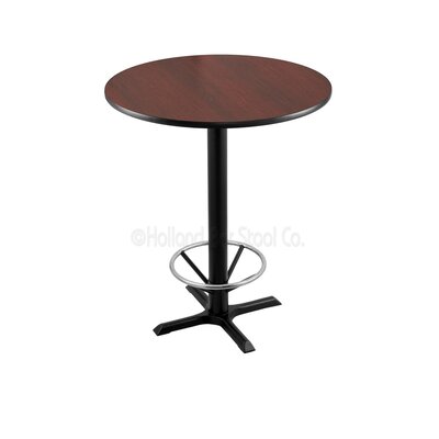 Counter Height Pedestal Table with Foot Ring by Holland Bar Stool