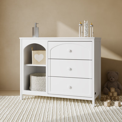 Olivia 3 Drawer Combo Dresser by Graco