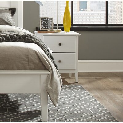 Greenport 2 Drawer Nightstand by Grain Wood Furniture