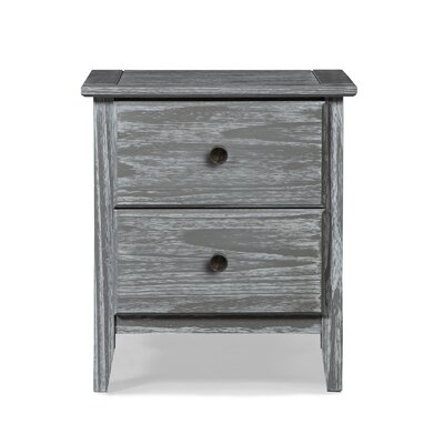 Greenport 2 Drawer Nightstand by Grain Wood Furniture