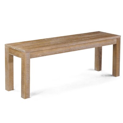 Montauk Solid Wood Bench by Grain Wood Furniture