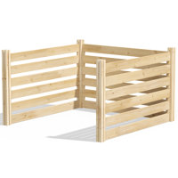 Cedar Outdoor Air Conditioning Cover Privacy Screen by Greenes Fence