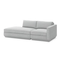 Podium Modular 2 PC Lounge Sofa by Gus* Modern