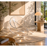 Plastic / Acrylic Rocking Chair