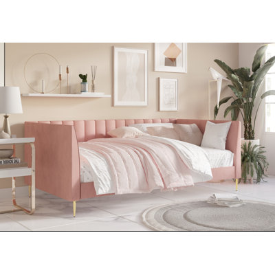 Maidste Upholstered Twin Daybed by Willa Arlo Interiors