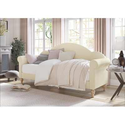 Alvon Upholstered Twin Daybed by Lark Manor