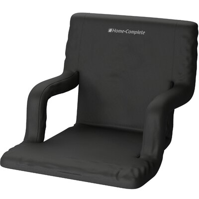 Home-Complete Stadium Chair - Padded Seat with Back Support, Armrests, Recline, Portable Straps