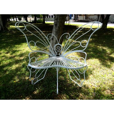 Butterfly Metal Outdoor Garden Chair by Hi-Line Gift Ltd.