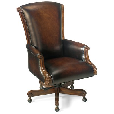 James River Genuine Leather Executive Chair by Hooker Furniture