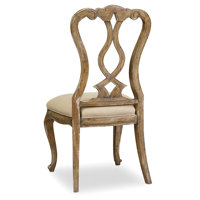 Chatelet Solid Wood Queen Anne Back Side Chair by Hooker Furniture