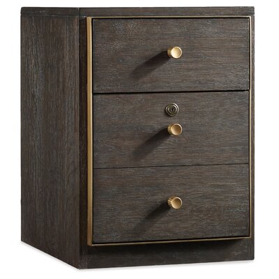 Curata 2-Drawer Mobile Vertical Filing Cabinet by Hooker Furniture