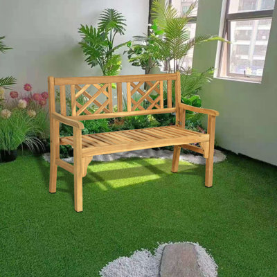 Patio Solid Wod Garden Bench by clihome