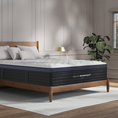 Helix Midnight Luxe 13" Medium Hybrid Mattress with GlacioTex Cooling Pillowtop by Helix Mattress