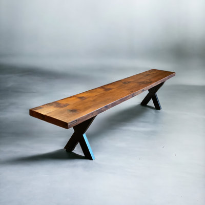 Solid Wood Bench by Heirloum