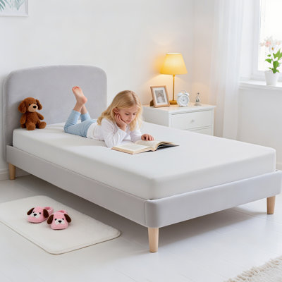 Cooling Gel Memory Foam Mattress,Gel-Infused With High-Density Base,Medium Firm,Certipur-Us,Washable Cover by LC HOME