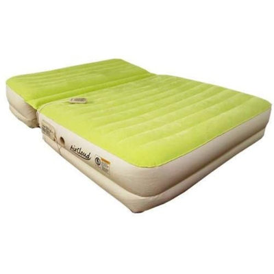 Incline Adjustable Moss Green Inflatable King Size Mattress by HomeRoots