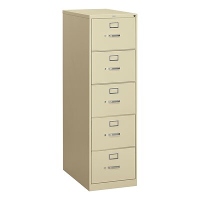 310 Series 5-Drawer Vertical Filing Cabinet by HON