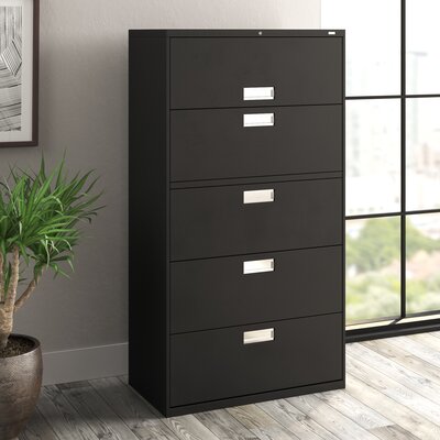Brigade 5 Drawer Lateral Filing Cabinet by HON