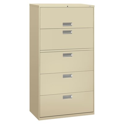 Brigade 5 Drawer Lateral Filing Cabinet by HON