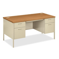 Double Pedestal Writing Desk by HON