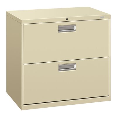 Brigade 600 Series 2-Drawer Lateral Filing Cabinet by HON
