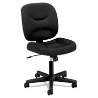 HON ValuTask Armless Desk Chair, Padded Mesh Low Back, Ergonomic Tilt-Tension Recline Control by HON
