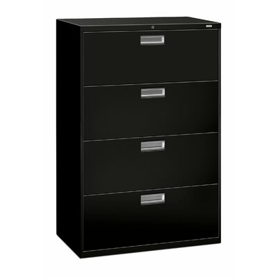Brigade 600 Series 4-Drawer Lateral Filing Cabinet by HON