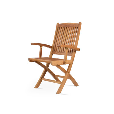 Pedasa Folding Armchair Solid Teak Wood by sohoConcept