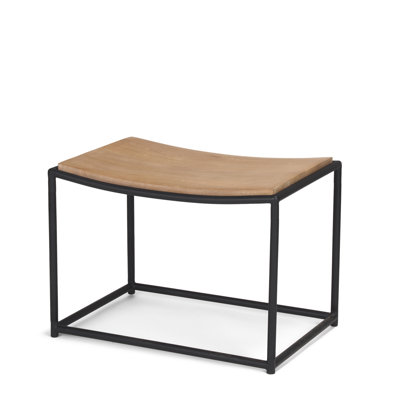 Galina Wood Seat Accent Stool