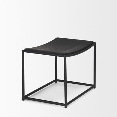 Galina Wood Seat Accent Stool by Joss & Main