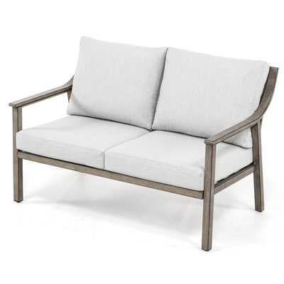 Vishali 1 Piece Outdoor Aluminum Patio Sofa by Winston Porter