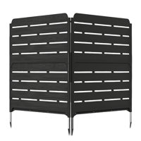 50 In. Plastic Fence Privacy Screen With 2 Panels by POPULUS TRADING