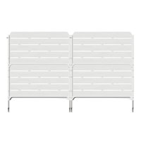 50 In. Plastic Fence Privacy Screen With 2 Panels by POPULUS TRADING