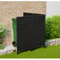 45 In. Plastic Fence Privacy Screen With 2 Panels by POPULUS TRADING