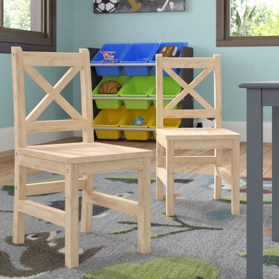 Merrill Solid Hardwood Kids Chair by Harriet Bee