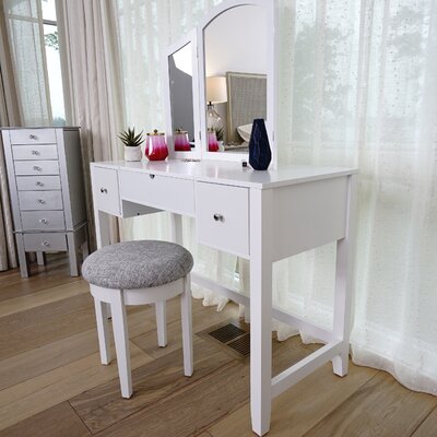 Harley Transitional Vanity with Mirror by Hives and Honey