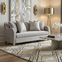 Roxbury Park Velvet Loveseat by Michael Amini