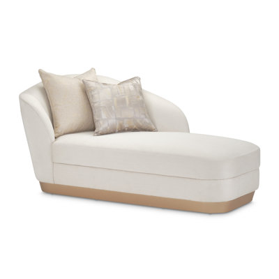 La Rachelle Upholstered Chaise Lounge by Michael Amini
