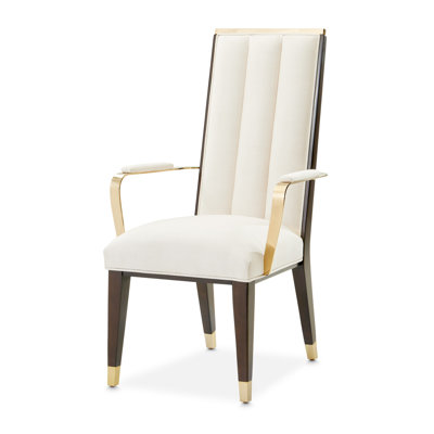 Belmont Place Arm Chair - Espresso by Michael Amini