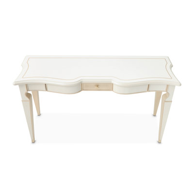 La Marisia Console Table - Creamy Pearl by Michael Amini