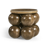 Orb Solid Wood Abstract Coffee Table by Jonathan Charles Fine Furniture