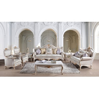 Pescara 6 Piece Velvet Foam Living Room Set by Infinity Furniture Import
