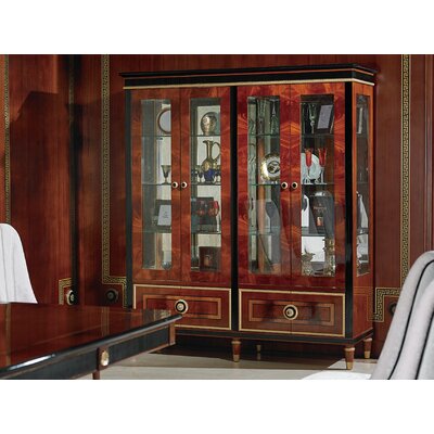 Yeates 4-door Showcase China Cabinet