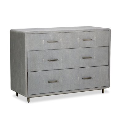 Calypso 3 Drawer 46" W Solid Wood Dresser by Interlude