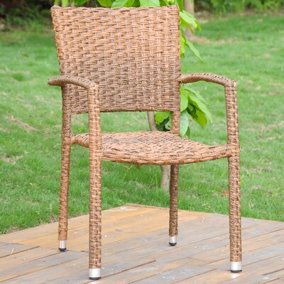 Douthit Stacking Patio Dining Chair by Ebern Designs