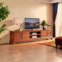 All solid wood TV cabinet
